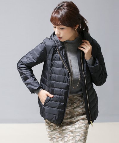 ■GINGER　12月号掲載■西川インナーダウンブルゾン