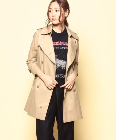 ultimate　pima　twill　trench　coat