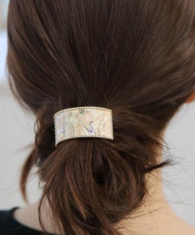 マーブルカーブヘアゴム