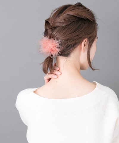 kaene ファーヘアクリップ