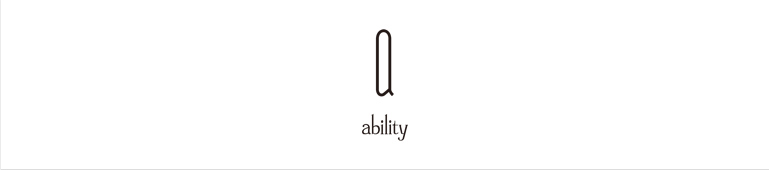 ability(アビリティ)
