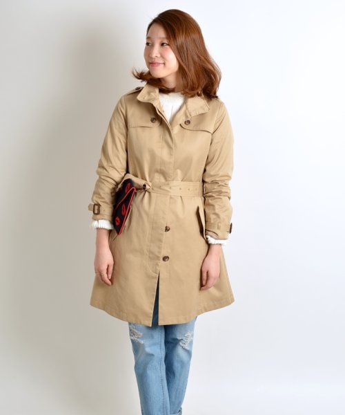 セール スタンドカラートレンチコート シップス ウィメン Ships Women Magaseek
