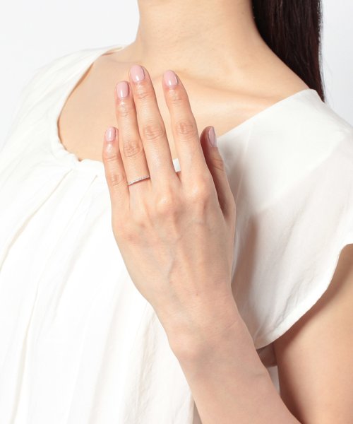 K10イエローゴールドダイヤモンドリング 