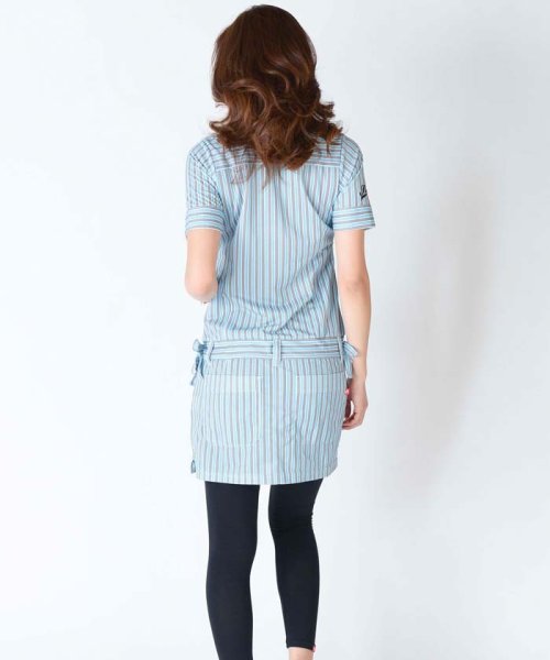 セール 50 Off レディース ストライプ柄ワンピース フィラゴルフ レディース Fila Golf Magaseek