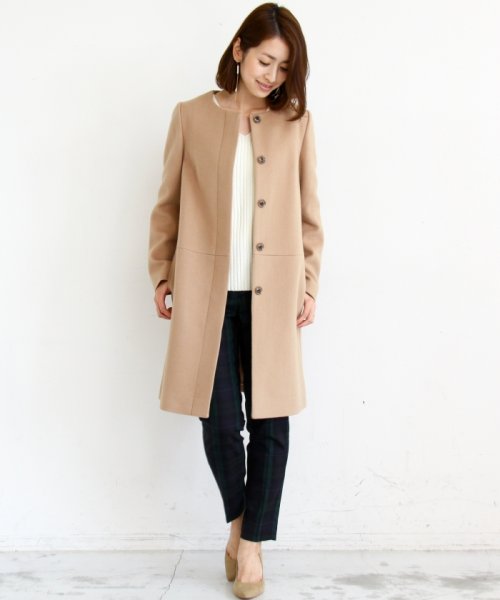 セール By ビーバーノーカラーコート 001735981 ビューティアンドユース ユナイテッドアローズ Beauty Youth United Arrows Magaseek