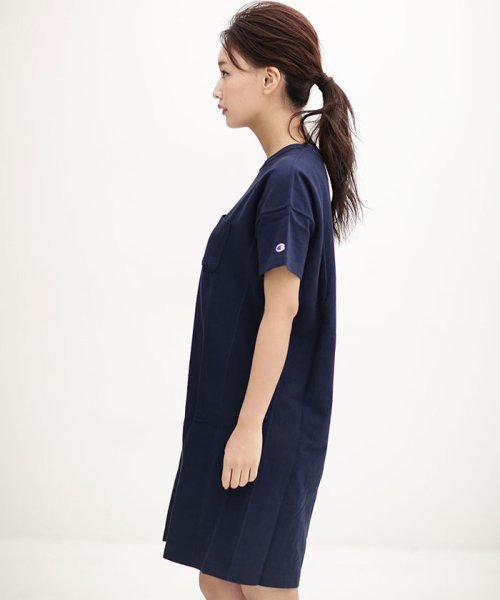 nano・universe(ナノ・ユニバース)/【追加生産決定！】Champion/NU別注　REVERSE　WEAVE　POCKET　T‐SHIRT　ワンピース/img06