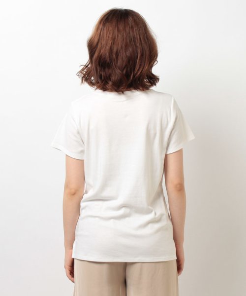 Bou Jeloud(ブージュルード)/パールネックレス付ロゴTシャツ/img02