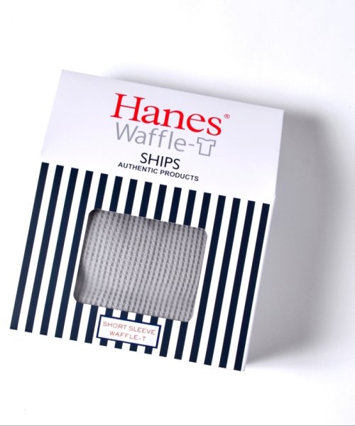 SHIPS MEN(シップス　メン)/Hanes×SHIPS AUTHENTIC PRODUCTS: ワッフル ショートスリーブ Tシャツ/img10