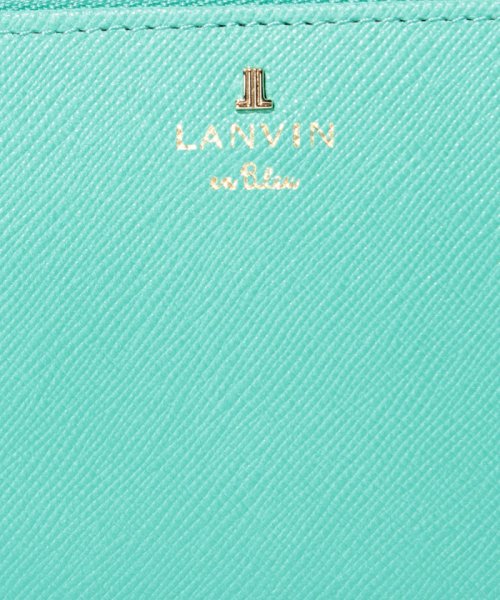 LANVIN en Bleu(BAG)(ランバンオンブルー（バッグ）)/リュクサンブールカラー　Lファスナー長財布/img04
