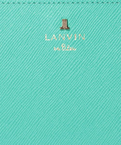 LANVIN en Bleu(BAG)(ランバンオンブルー（バッグ）)/リュクサンブールカラー　ラウンドファスナー長財布/img04