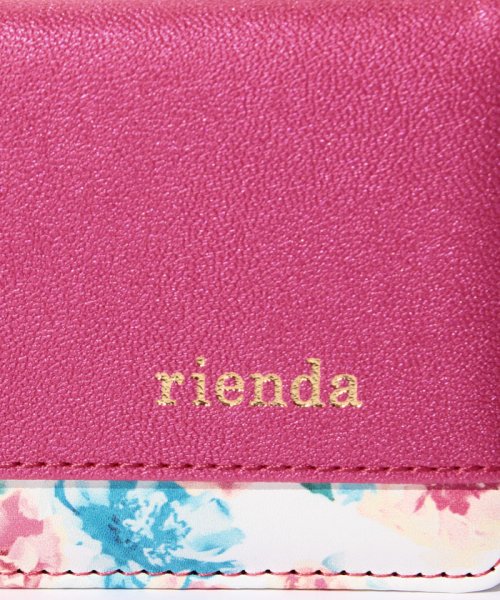 rienda(BAG)(リエンダ（バッグ）)/【rienda】内装花柄プリントスマホケース/img05