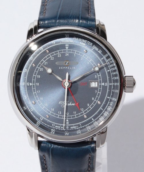 ZEPPELIN(ツェッペリン)/ZEPPELIN 100Jahre GMT ツェッペリン 100周年記念シリーズ 腕時計/img01