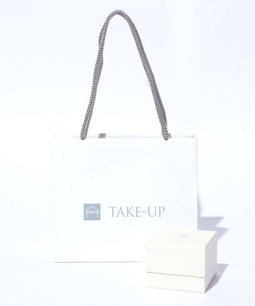 TAKE-UP(テイクアップ)/クロスデザインミニフープピアス(YG)/img04