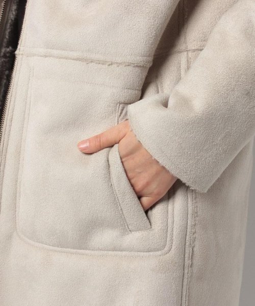 セール Steady 1月号掲載 リバーシブルフェイクムートンコート ロペピクニック Rope Picnic Magaseek