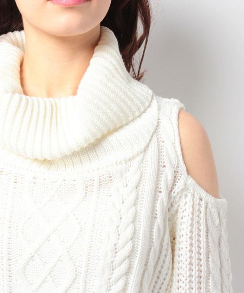 セール ケーブル肩あきknit ワンピース イング Ingni Magaseek セール ケーブル肩あきknit ワンピース イング Ingni Magaseek