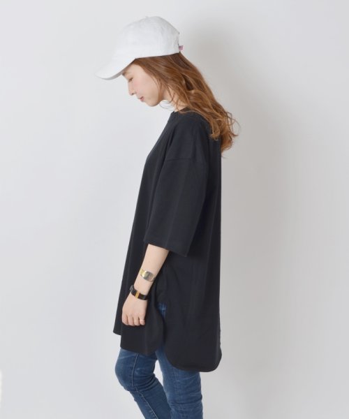 Khaju(カージュ)/【WEB限定】Khaju:サイドスリットビッグTEE/img04