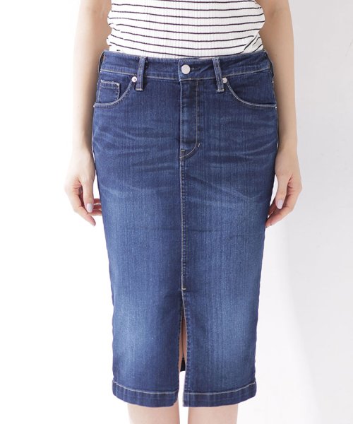 セール デニムタイトスカート ナノ ユニバース Nano Universe Magaseek