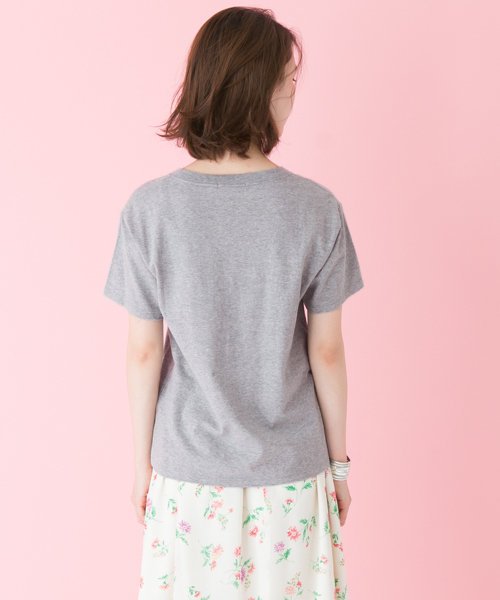 URBAN RESEARCH(アーバンリサーチ)/【TVドラマ着用】厚盛り顔料プリントロゴTシャツ/img09