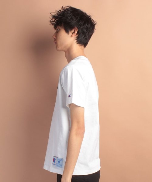 JEANS MATE(ジーンズメイト)/【CHAMPION】マルチカラーロゴTシャツ/img01