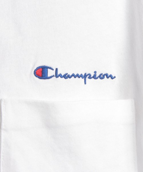 JEANS MATE(ジーンズメイト)/【CHAMPION】ドロップショルダーポケットTシャツ/img06