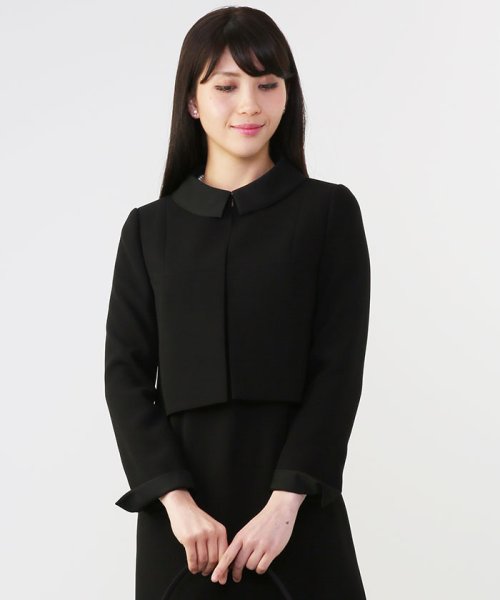 セール 50 Off 東京ソワール オールシーズン ステンカラーブラックフォーマルスーツ フォルムフォルマ Form Forma Magaseek