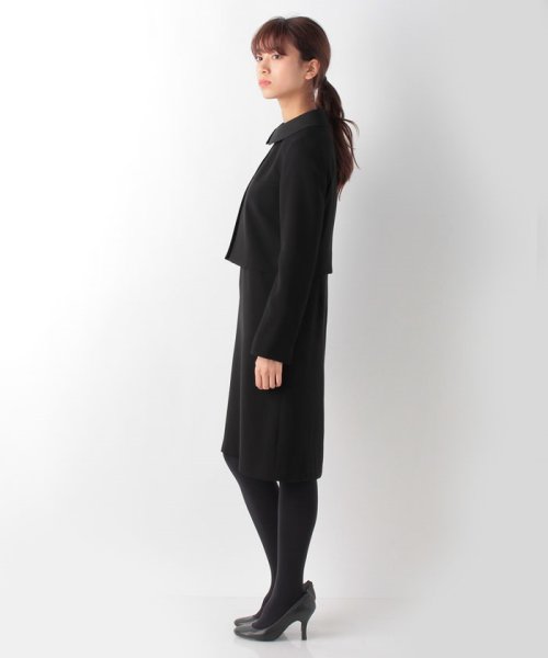 セール 50 Off 東京ソワール オールシーズン ステンカラーブラックフォーマルスーツ フォルムフォルマ Form Forma Magaseek