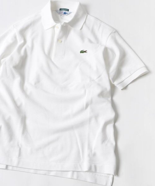 SHIPS MEN(シップス　メン)/LACOSTE(ラコステ):【SHIPS別注】70's　ドロップテイル　ポロシャツ/img01