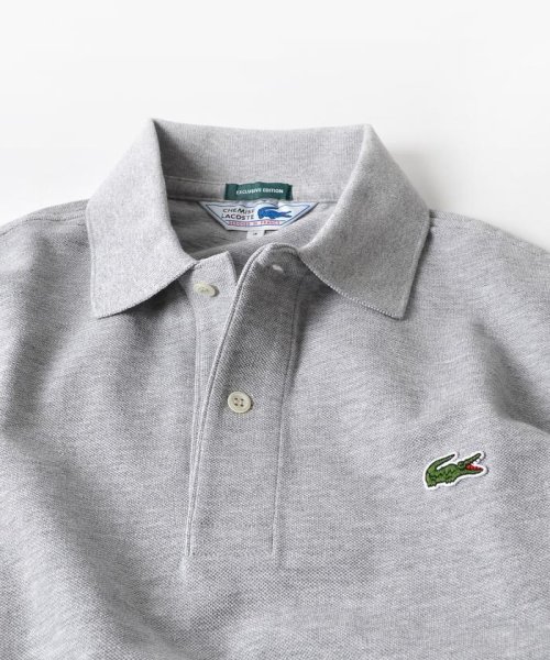 SHIPS MEN(シップス　メン)/LACOSTE(ラコステ):【SHIPS別注】70's　ドロップテイル　ポロシャツ/img05