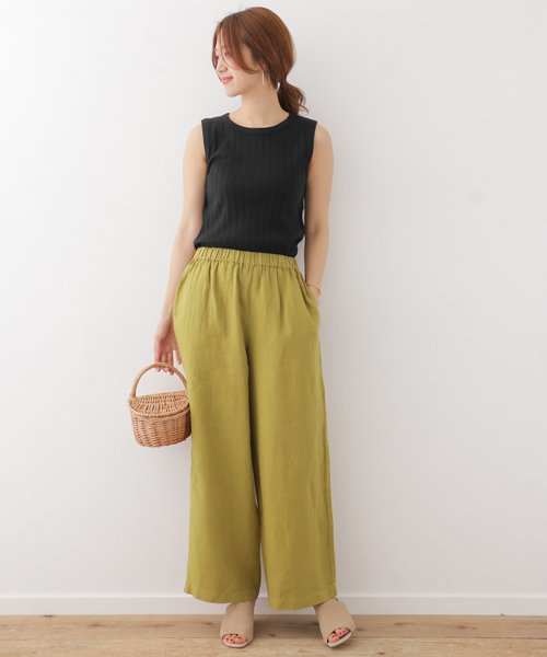 セール リネンワイドイージーパンツ アーバンリサーチドアーズ Urban Research Doors Magaseek