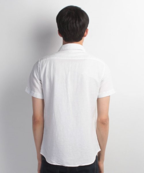 JEANS MATE(ジーンズメイト)/【FORT　POINT】ボタニカルポケットシャツ/img02