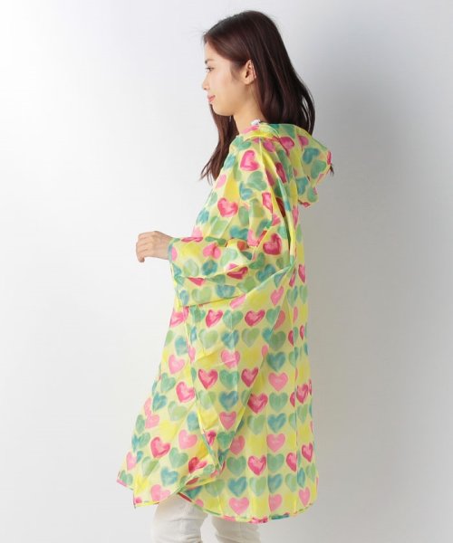 BENETTON (women)(ベネトン（レディース）)/ハート柄レインポンチョ(収納ケース付)/img01