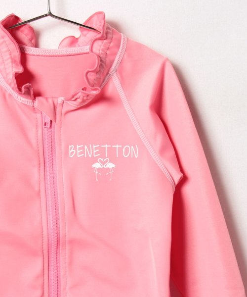 BENETTON (UNITED COLORS OF BENETTON GIRLS)(ユナイテッド　カラーズ　オブ　ベネトン　ガールズ)/ベネトンキッズガールズカラーラッシュガード/img02