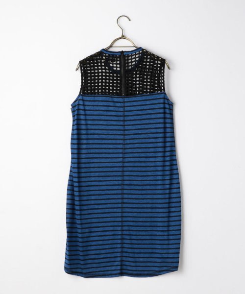 NOLLEY’S(ノーリーズ)/S 【Sea New York/シー ニューヨーク】 Lace&Stripe Slvls Dress (SS15－27)/img01