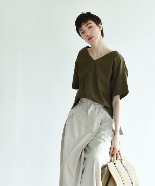 marjour(マージュール)/OVER COTTON BLOUSE/img05