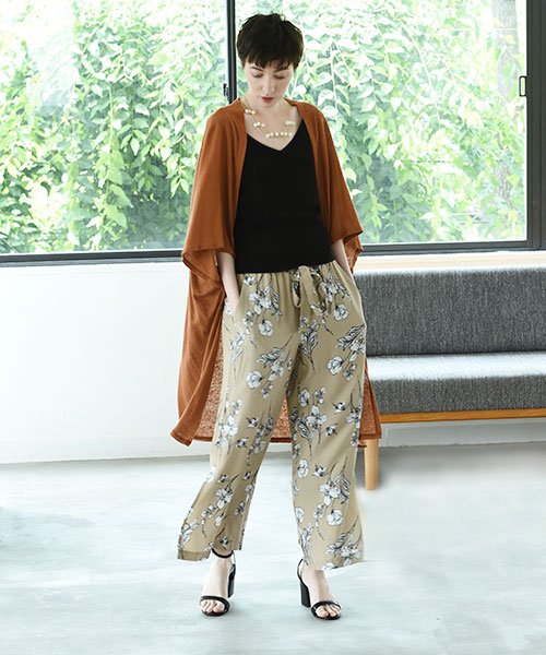 marjour(マージュール)/BOTANICAL PANTS/img01