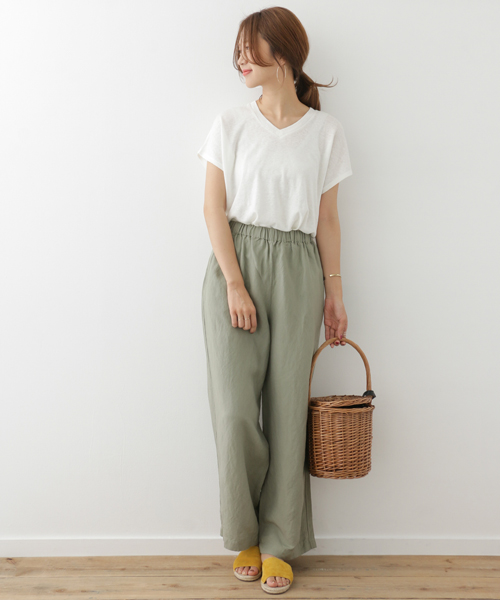 かぐれ　リネンユーティリティパンツ　アーバンリサーチドアーズ かぐれ 新品タグ付き リネンユーティリティパンツ アーバン