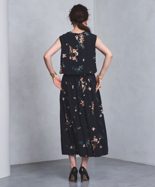 Sacra サクラ プリント ノースリーブ ワンピース ユナイテッドアローズ United Arrows Magaseek