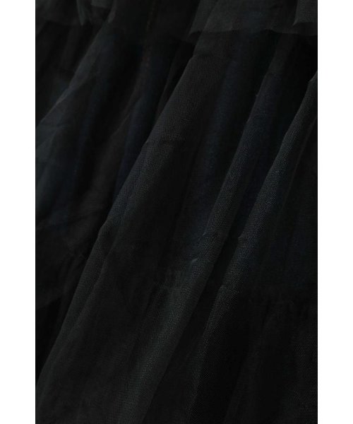 ROSE BUD(ローズバッド)/チュールスカート付きデニムサロペット/img16