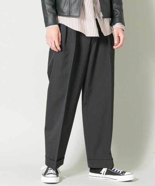 URBAN RESEARCH(アーバンリサーチ)/ZUBON　2Tuck Wide Trouser/img01