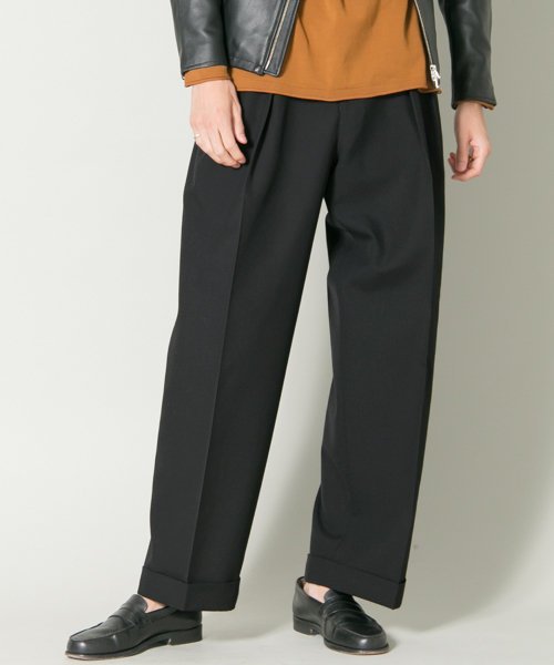 URBAN RESEARCH(アーバンリサーチ)/ZUBON　2Tuck Wide Trouser/img03