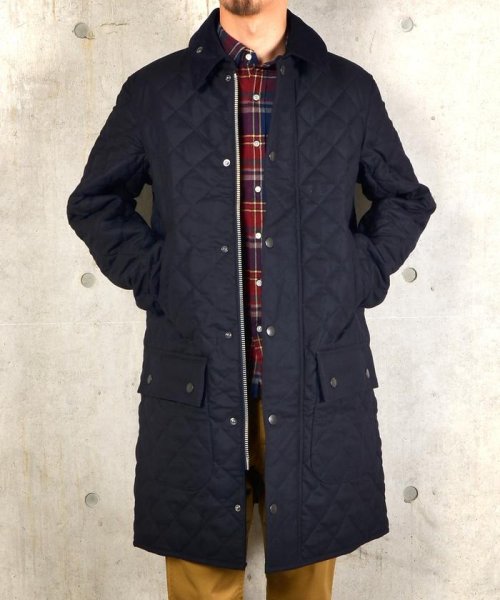 SHIPS MEN(シップス　メン)/Barbour: 【SHIPS別注】キルティング/ウール モダンフィット ボーダー/img03