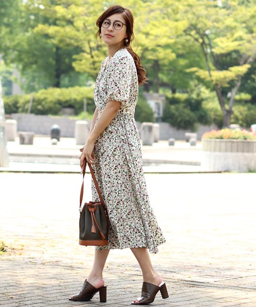セール フルーレットプリント2wayカシュワンピース ブージュルード Bou Jeloud Magaseek セール フルーレットプリント2wayカシュワンピース ブージュルード Bou Jeloud Magaseek