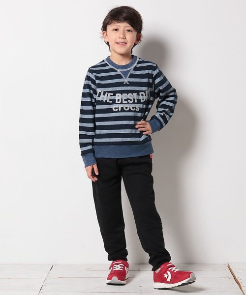 crocs(KIDS WEAR)(クロックス（キッズウェア）)/CROCSキルト生地との切替えパンツ/img05