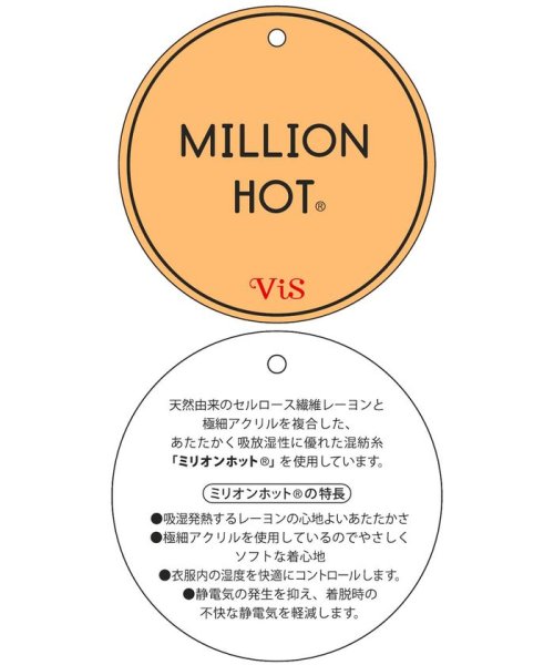 VIS(ビス)/★【million　Hot(R)】重ねVネックプルオーバー/img15