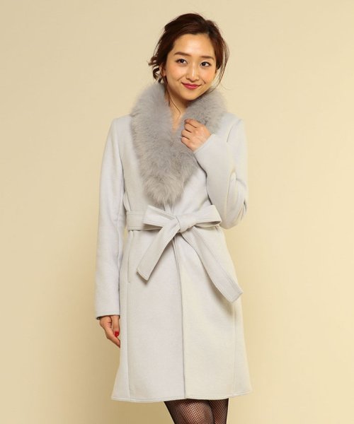 セール ファー付wフェイスコート ロイヤルパーティー Royal Party Magaseek