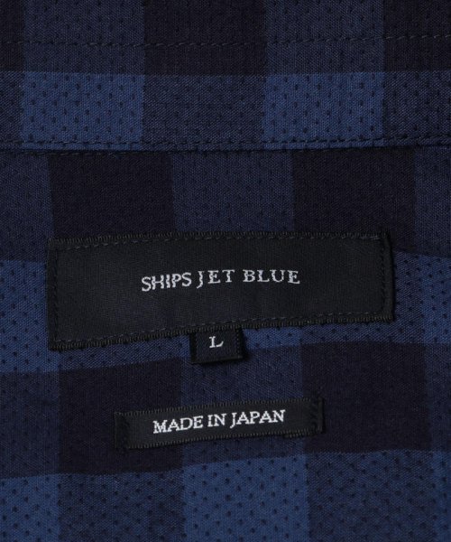 SHIPS JET BLUE(シップス　ジェットブルー)/SHIPS JET BLUE: スタンドワイヤードビードット×チェックシャツ/img07