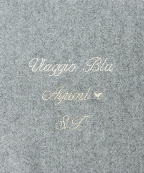 Viaggio Blu(ビアッジョブルー)/カシミヤ×ウールストール/img02