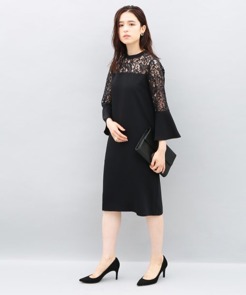 レース切替ワンピース アダム エ ロペ Adam Et Rope Magaseek