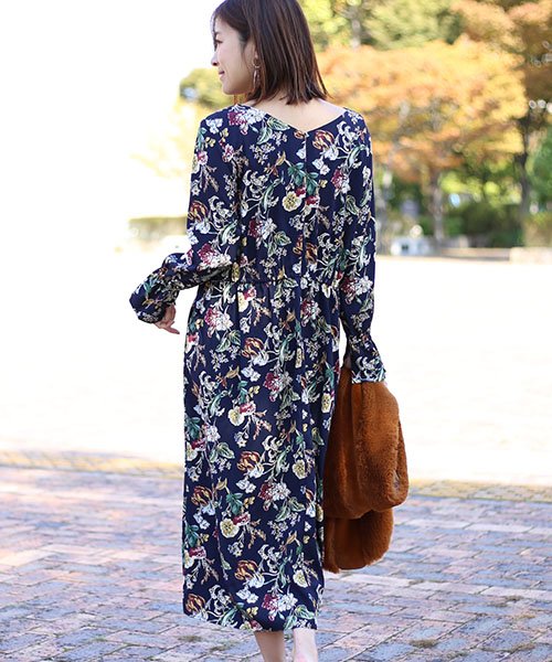 セール 50 Off ヴィンテージ花柄ワンピース ブージュルード Bou Jeloud Magaseek