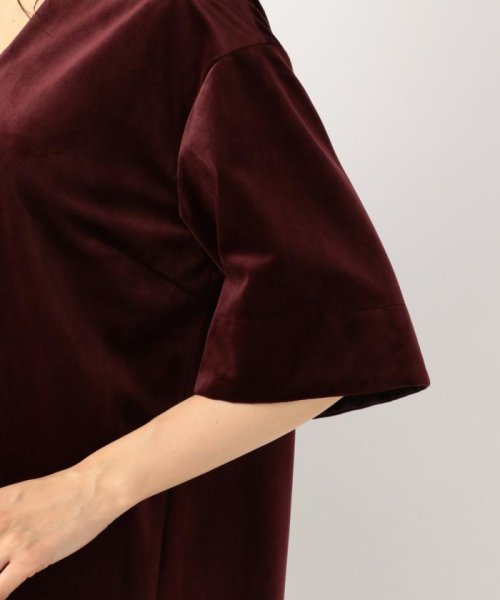 セール Web限定カラー有 ベルベット ワンピース 自由区 Jiyu Ku Magaseek